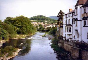 WALES Llangollen in the Dee Valley