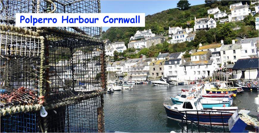 Villages M England PlaceNames Polperro Cornwall